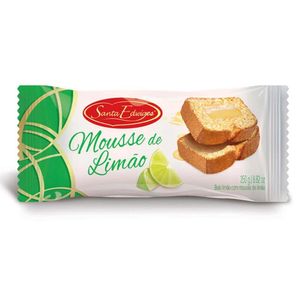 Bolo Santa Edwiges De Limão Recheado Com Mousse Limão 250g