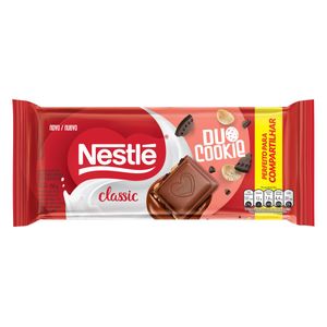 Chocolate Nestlé Classic Barra Duo Cookie 150g