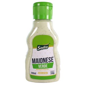 Maionese Soeto Verde Zero Lactose 310g