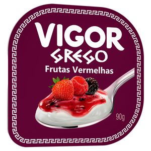 Iogurte Vigor Grego Calda Frutas Vermelhas 90g