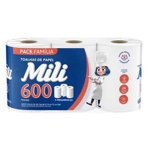 Toalha De Papel Mili 600fls C3