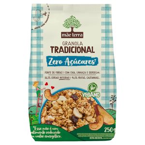 Granola Tradicional Zero Açúcar Mãe Terra 250g