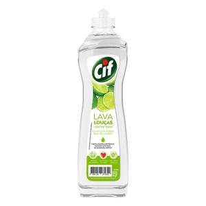 Detergente Líquido Concentrado Cif Clear Poder Dos 100 Limões Squeeze 420ml