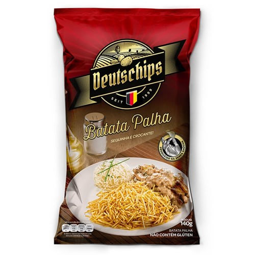 Batata Palha Deutschips Tradicional 140g