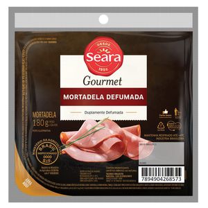 Mortadela Defumada Seara Gourmet Fatiada 180g