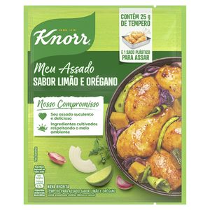 Tempero Pó Knorr Meu Assado Limão E Orégano 25g