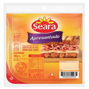 Apresuntado Seara Fatiado 180g