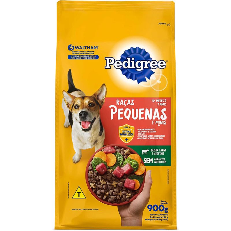 RACAO-PEDIGREE-RACAS-PEQ-MINIS-900G-CARNE-VEGETAIS