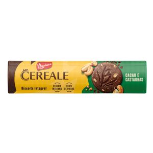 Biscoito Bauducco Cereale Integral Cacau E Castanha 170g