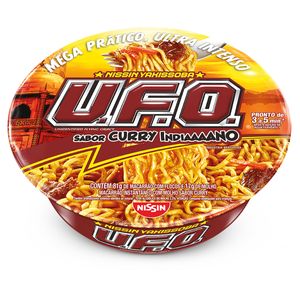 Massa Instantânea Nissin Yakissoba U.F.O Curry Indiano 97g