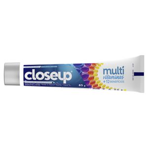 Creme Dental Closeup Multivitamina +12benef Branqueador 85g