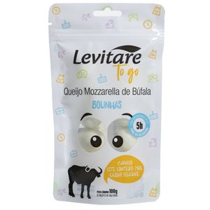 Queijo Bolinhas Mussarela De Búfala Levitare 100g