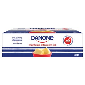 Manteiga Danone Extra Com Sal 200g