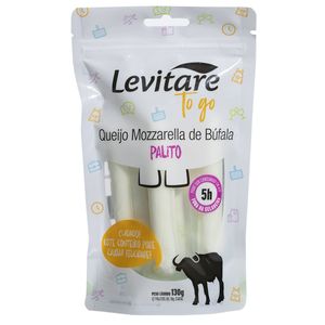 Queijo Levitare Mussarela De Búfala Tradicional Palito 130g