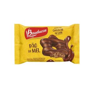 Pão De Mel Com Cobertura Chocolate Ao Leite Bauducco 30g