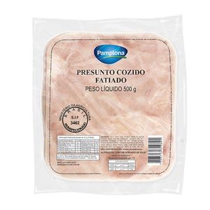 Presunto Cozido Fatiado Pamplona 500g