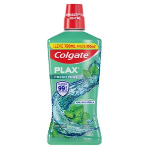 Antisséptico Bucal Colgate Plax Lv750 Pg500ml Fresh Mint