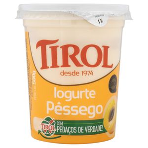 Iogurte Integral Pessêgo Tirol Pote 500g