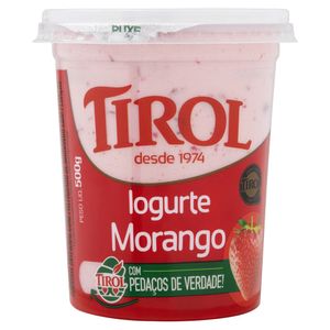 Iogurte Tirol Integral Morango 500g