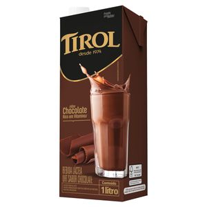 Bebida Láctea Tirol Sabor Chocolate 1l