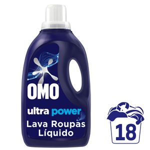 Lava Roupas Líquido Omo Ultra Power 1,8l