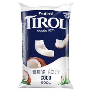 Bebida Láctea Fermentada Tirol Sabor Coco Saco 900g