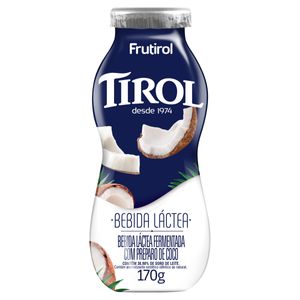 Bebida Láctea Fermentada Tirol Sabor Coco 170g
