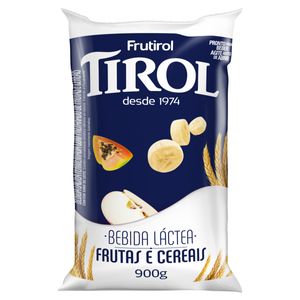 Bebida Láctea Fermentada Frutas E Cereais Tirol Saco 900g