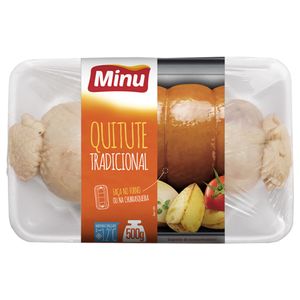 Quitute De Frango Tradicional Minu Congelado 500g