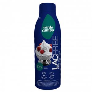 Creme De Leite Lacfree Zero Lactose 500g