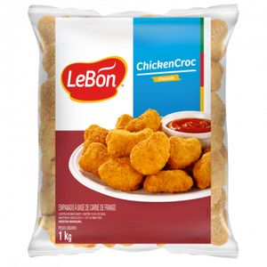 Empanado De Frango Chickencroc Lebon Congelado 1kg