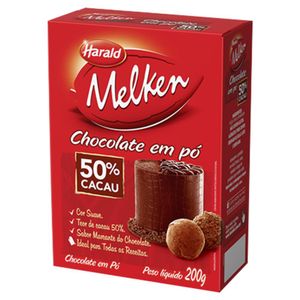 Chocolate Pó Harald Melken 50% Cacau 200g