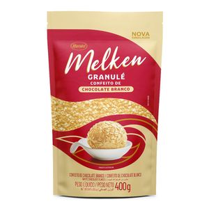 Chocolate Melken Granulé Branco Sachê 400g