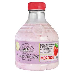 Iogurte Integral De Morango Trevisan 500g