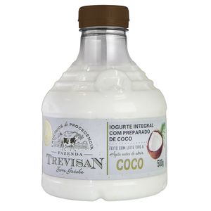 Iogurte Integral De Coco Trevisan 500g