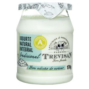Iogurte Trevisan Integral Natural 170g