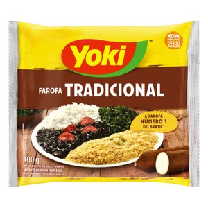 Farofa Pronta Yoki Temperada 400g