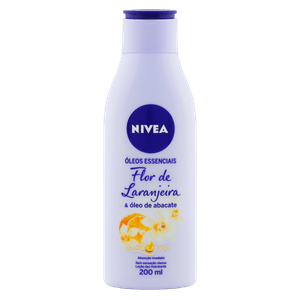 Hidratante Corporal Nivea 200ml Flor De Laranjeira