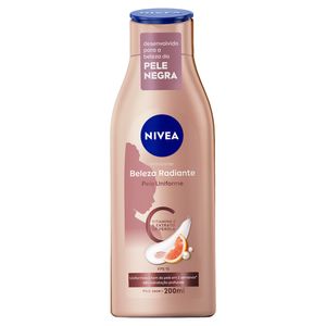 Loção Hidratante Nivea Beleza Radiante Pele Uniforme 200ml