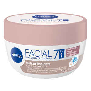 Creme Facial Nivea 100g Pele Negra