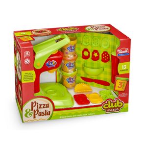 Brinquedo Usual Club Massa Kit Pizza