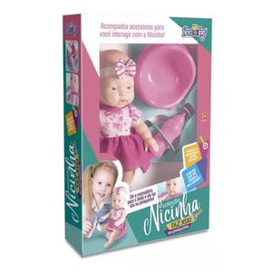 Brinquedo Nova Toys Boneca Nicinha Xixi