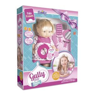 Brinquedo Nova Toys Boneca Gully Pop Frases