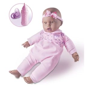 Brinquedo Nova Toys Boneca Nina Baby Negra