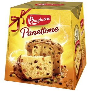 Panettone Bauducco Mini Com Frutas Cristalizadas 80g