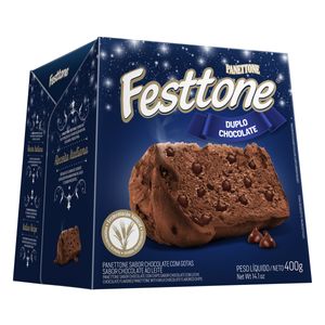 Panettone Festtone Duplo Chocolate 400g