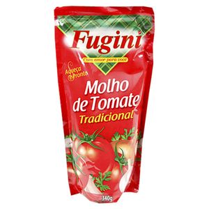 Molho De Tomate Fugini Tradicional Sachê 300g