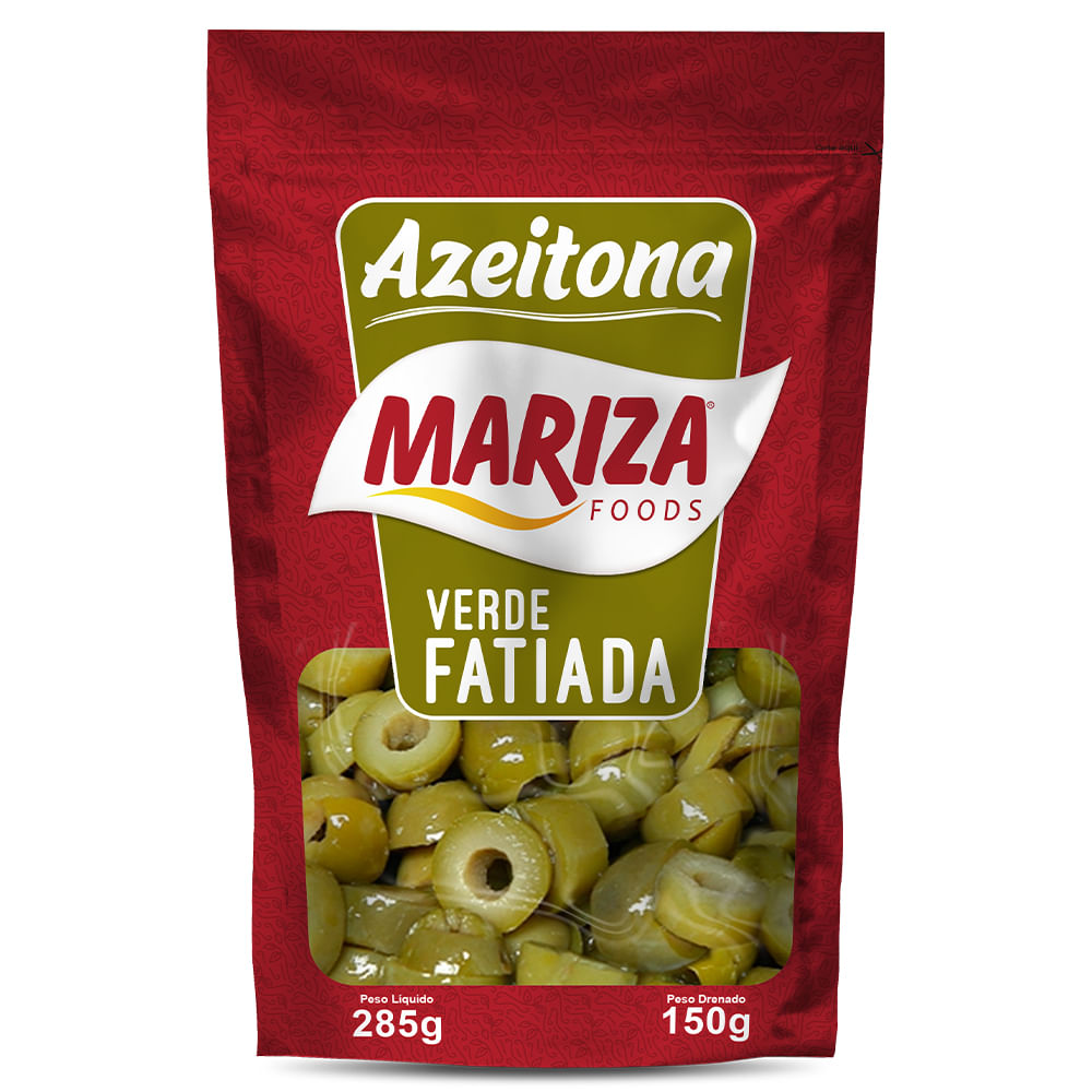 Azeitona Verde Fatiada Mariza Pouch 150g