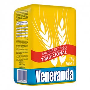 Farinha De Trigo Veneranda Tradicional 1kg