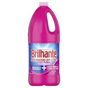 Tira Manchas Brilhante Utile Líquido Floral 2l